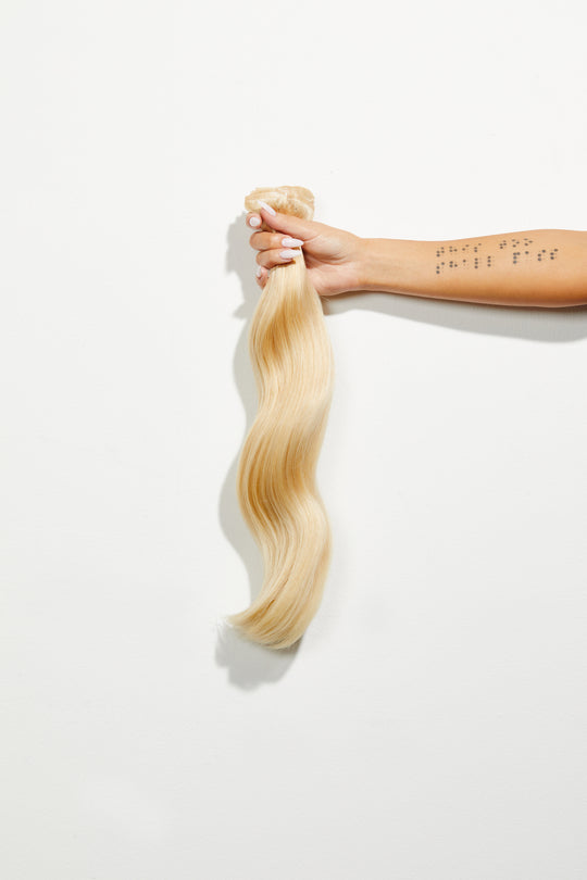 Buttery Blonde Hair Extensions