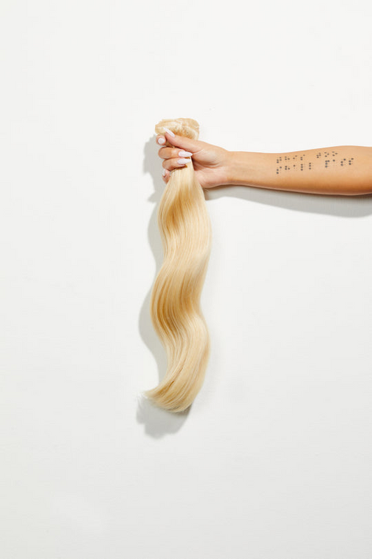 Buttery Blonde Hair Extensions